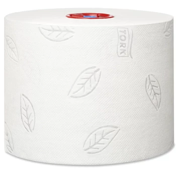 Toalettpapír 2 rétegű duplatekercses átmérő: 13,2 cm 100 m/tekercs 27 tekercs/karton Mid-size T6 Tork_127530 fehér