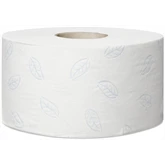 Toalettpapír 2 rétegű közületi átmérő: 18,8 cm 850 lap/170 m/tek 12 tek/karton Soft Mini Jumbo Premium Tork_110253 fehér