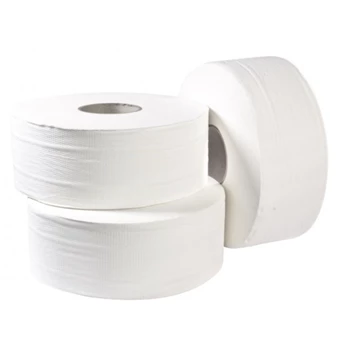 Toalettpapír 2 rétegű közületi átmérő: 19 cm 100 % cellulóz 120 m/tekercs 12 tekercs/karton Bluering® hófehér