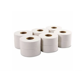 Toalettpapír 2 rétegű közületi átmérő: 23 cm 6 tekercs/karton Millena fehérített