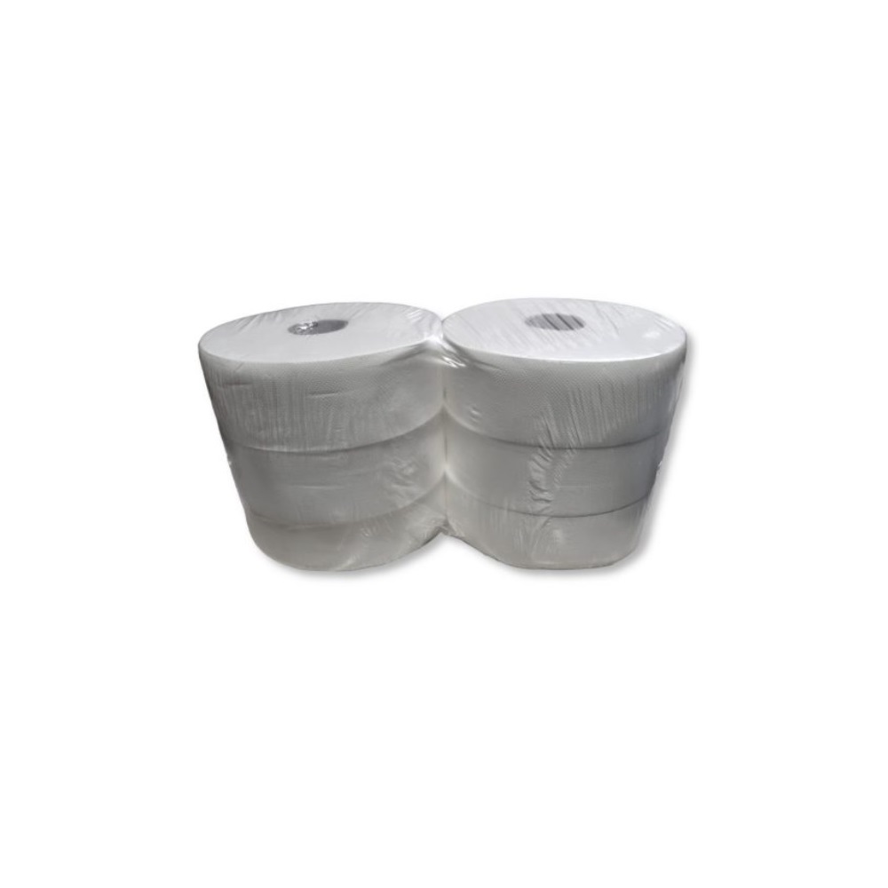 Toalettpapír 2 rétegű közületi átmérő: 26 cm 100 % cellulóz 210 m/tekercs 6 tekercs/karton Bluering®_hófehér