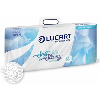Toalettpapír 3 rétegű 120 lap/tekercs cellulóz 10 tekercs/csomag 3.10 Strong Lucart_811C08 hófehér