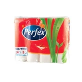 Toalettpapír 3 rétegű kistekercses 100% cellulóz 24 tekercs/csomag Boni Perfex hófehér