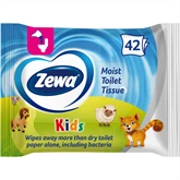 Toalettpapír nedves 42 lap/csomag Zewa Kids