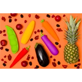 Tolltartó, szilikon, chili paprika, Nebulo 