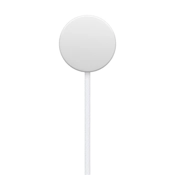 Töltő asztali APPLE (Type-C, wireless, gyorstöltő, 100cm, textil, MX2H2ZM/A utód, APPLE Watch töltő) fehér