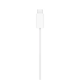 Töltő asztali APPLE (Type-C, wireless, gyorstöltő, 100cm, textil, MX2H2ZM/A utód, APPLE Watch töltő) fehér