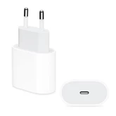 Töltő hálózati APPLE Type-C aljzat (20W, PD gyorstöltő, MHJE3ZM/A utód) fehér