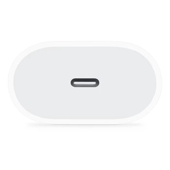 Töltő hálózati APPLE Type-C aljzat (20W, PD gyorstöltő, MUVV3ZM/A és MHJE3ZM/A utód) fehér