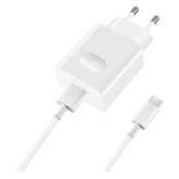 Töltő hálózati HUAWEI USB aljzat (10W, gyorstöltő + PY0857 microUSB kábel) fehér