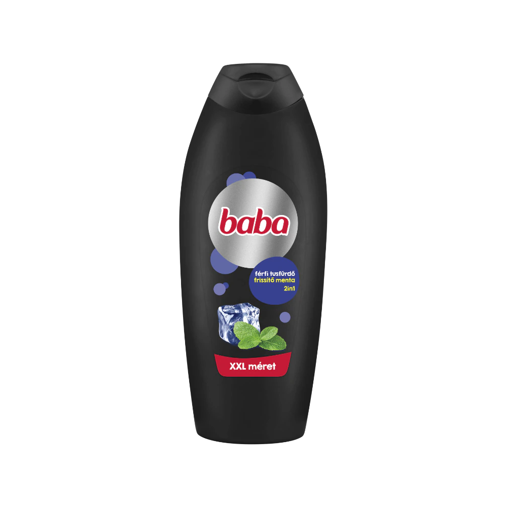 Tusfürdő 750 ml Baba 2 in 1 férfi Menta