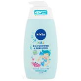 Tusfürdő és sampon 500 ml Nivea kids fiú