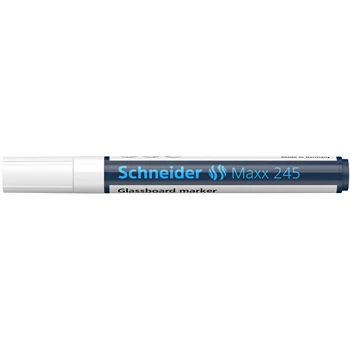Üvegtábla marker 1-3mm, Schneider Maxx 245 fehér