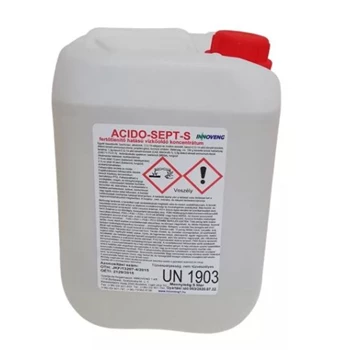 Vízkőoldó fertőtlenítő hatású 5 liter Acido Sept S