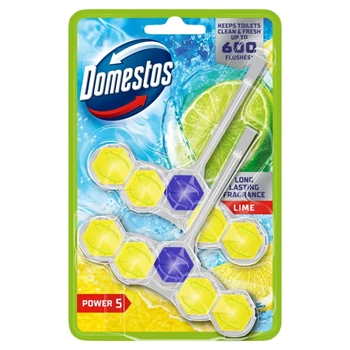 WC illatosító 2 x 50 g Power5 Domestos Lime