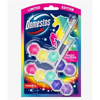 WC illatosító 2 x 50 g Power5 Domestos Magic Unicorn