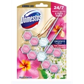 WC illatosító 2 x 55 g  Aroma Lux  Domestos Pink Jasmine & Elderflower