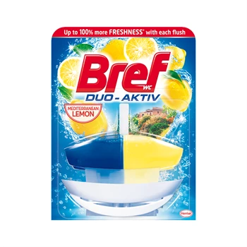 WC illatosító gél 50 ml + kosár Bref Duo Aktive Lemon