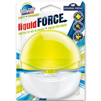 WC illatosító gél 55 ml + kosár Liquid Force Citrom