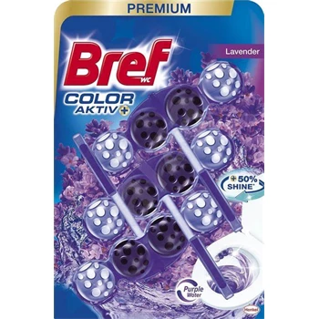 WC illatosító golyós 3 x 50 g Color Aktiv Bref Lavender