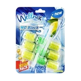 WC illatosító golyós 3 x 50 g Wellnax Lemon