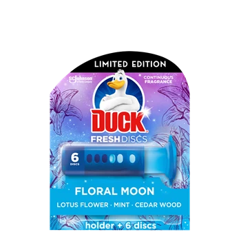 WC öbíltő korong zselés 36 ml Fresh Discs Duck® Floral Moon