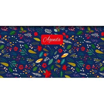 Zsebnaptár Colors fekvő heti, fehér lapokkal Folk Dayliner 2026.