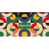 Zsebnaptár Colors fekvő heti, fehér lapokkal Retro Dayliner 2026.