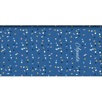 Zsebnaptár Colors fekvő heti, fehér lapokkal Sky Dayliner 2026.