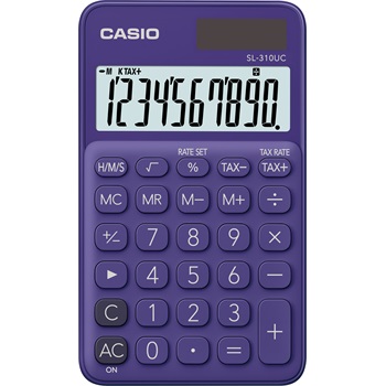 Zsebszámológép 10 digit Casio SL 310 lila