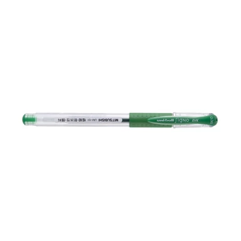 Zselés toll 0,38mm, Uni UM-151, írásszín zöld