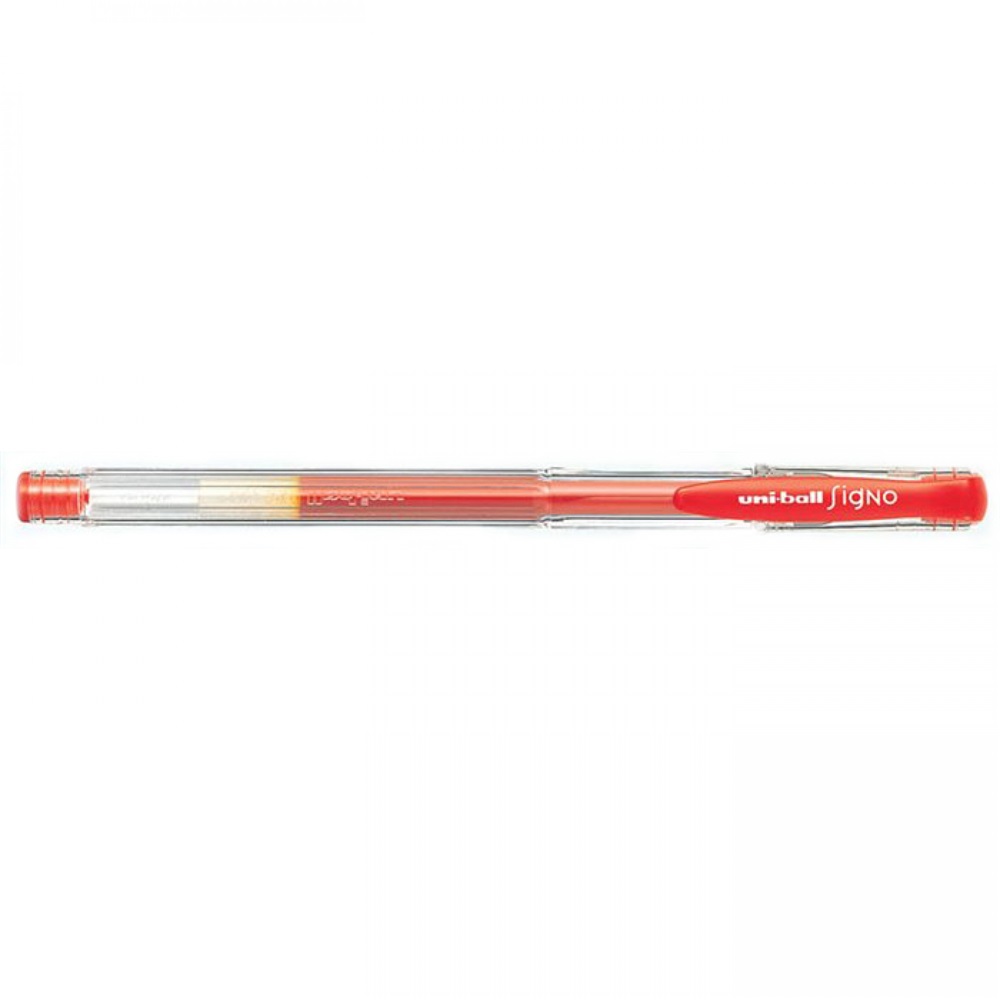 Zseléstoll 0,5mm, Uni UM-100, írásszín piros