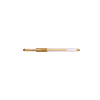 Zselés toll 0,5mm, kupakos GEL-Ico, írásszín arany 