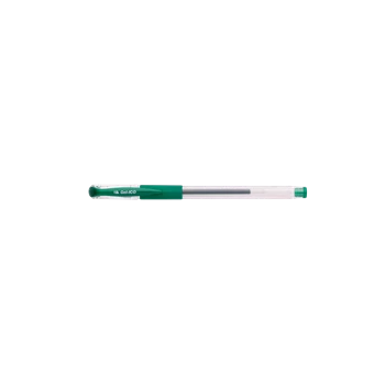 Zselés toll 0,5mm, kupakos GEL-Ico, írásszín zöld 