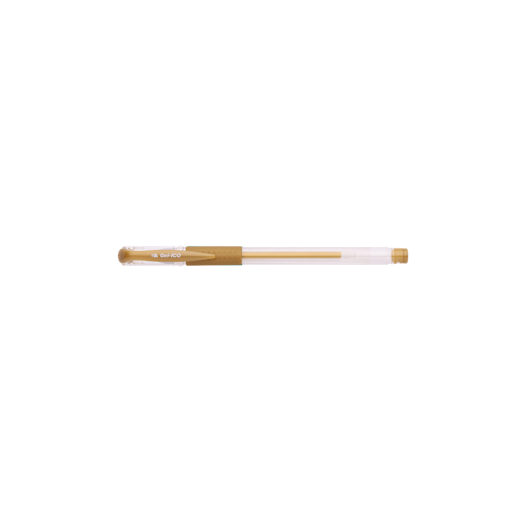Zseléstoll 0,5mm, kupakos GEL-Ico, írásszín arany