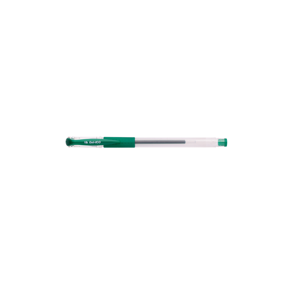 Zseléstoll 0,5mm, kupakos GEL-Ico, írásszín zöld
