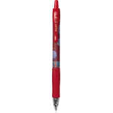 Zseléstoll 0,7mm, nyomógombos Pilot G-2 One Piece, írásszín piros