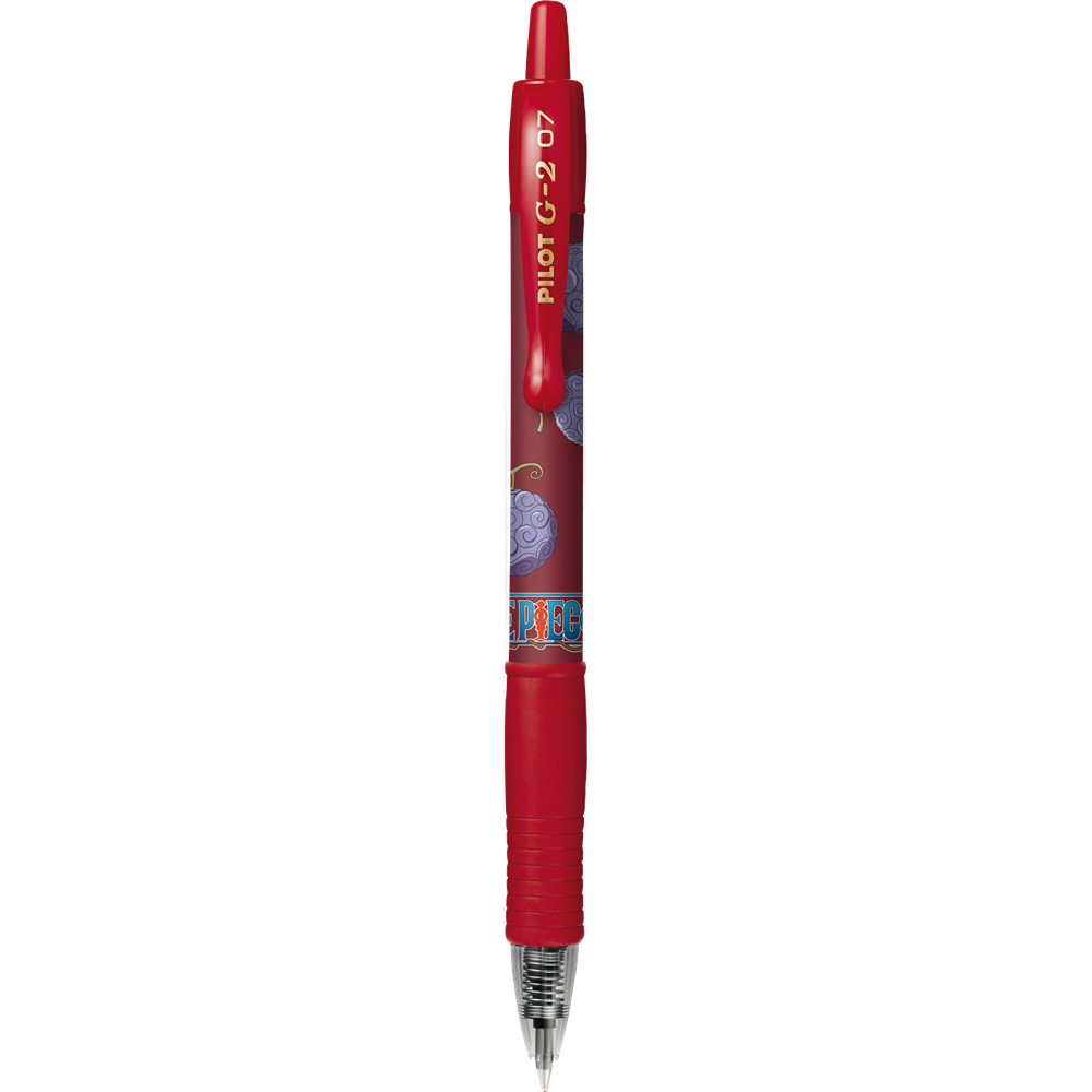 Zseléstoll 0,7mm, nyomógombos Pilot G-2 One Piece, írásszín piros