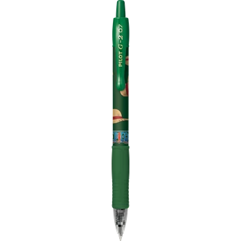 Zseléstoll 0,7mm, nyomógombos Pilot G-2 One Piece, írásszín zöld
