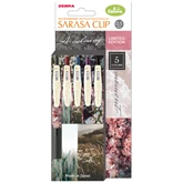 Zseléstoll 0,5 mm Zebra Sarasa Clip Calming Moment, 5 különböző szín