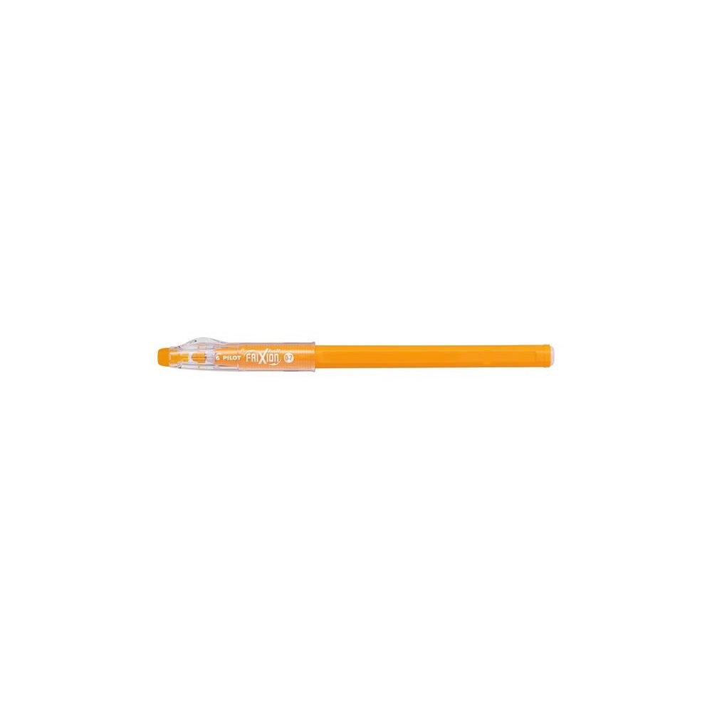 Zseléstoll radírozható, 0,7mm Pilot Frixion Ball Stick narancs